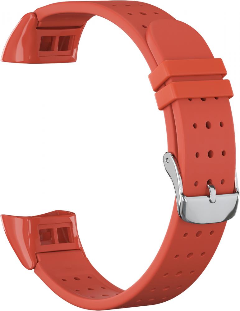 

Ремешок силиконовый GSMIN Stamped для фитнес браслета Honor Band 4 (Красный), Ремешок силиконовый GSMIN Stamped для фитнес браслета Honor Band 4