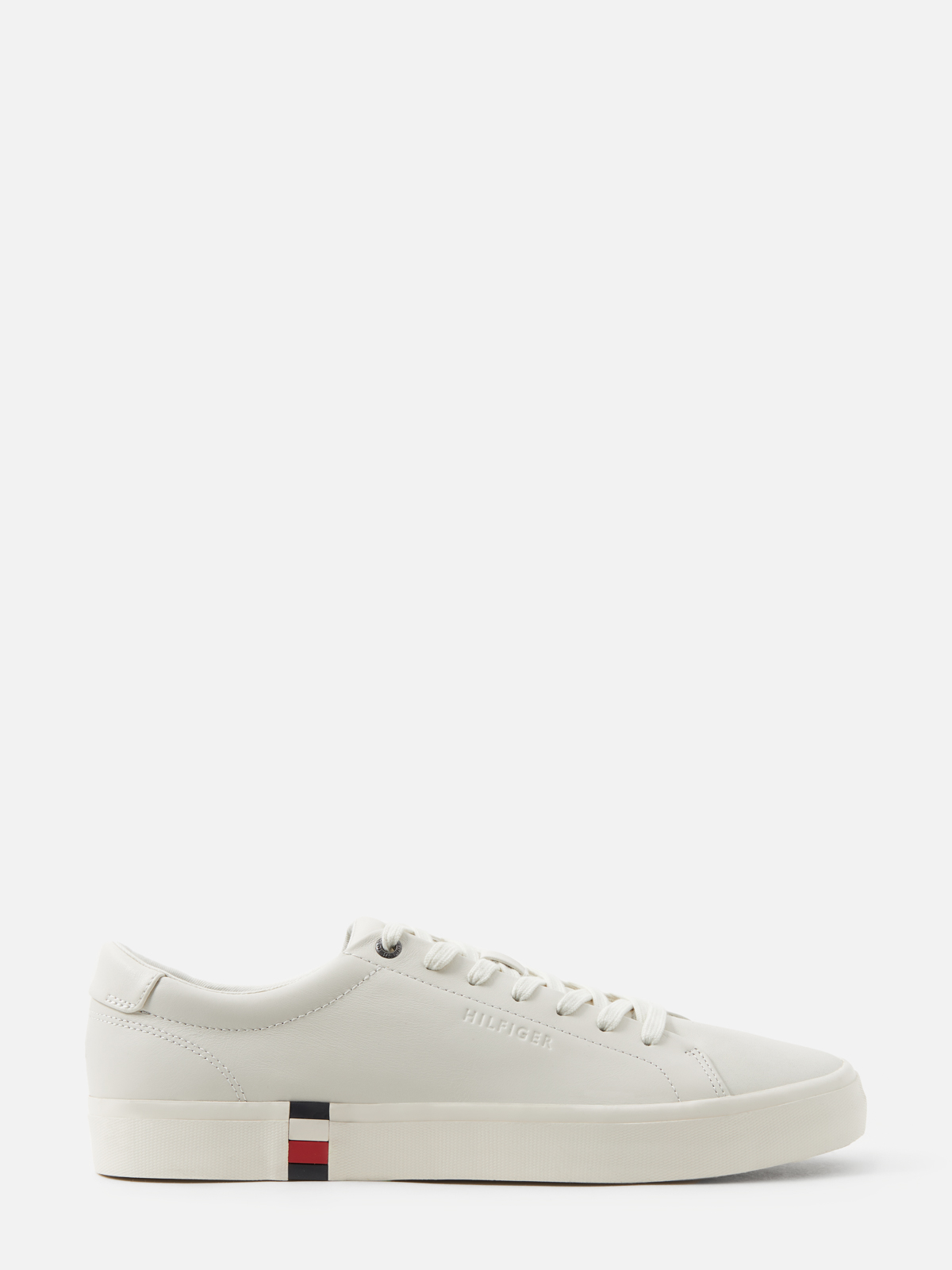 

Кеды мужские Tommy Hilfiger FM0FM04036 белые 44 EU, Белый, FM0FM04036