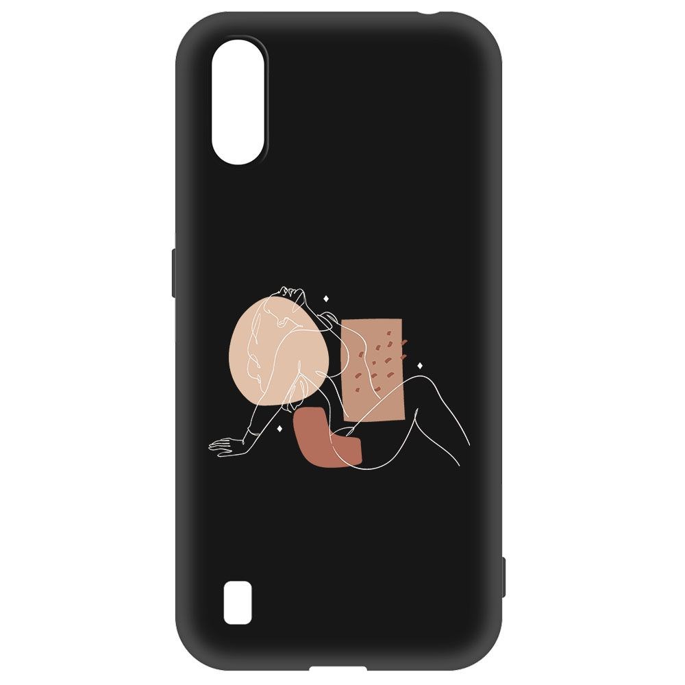 

Чехол-накладка Krutoff Soft Case Чувственность для Samsung Galaxy M01 (M015) черный