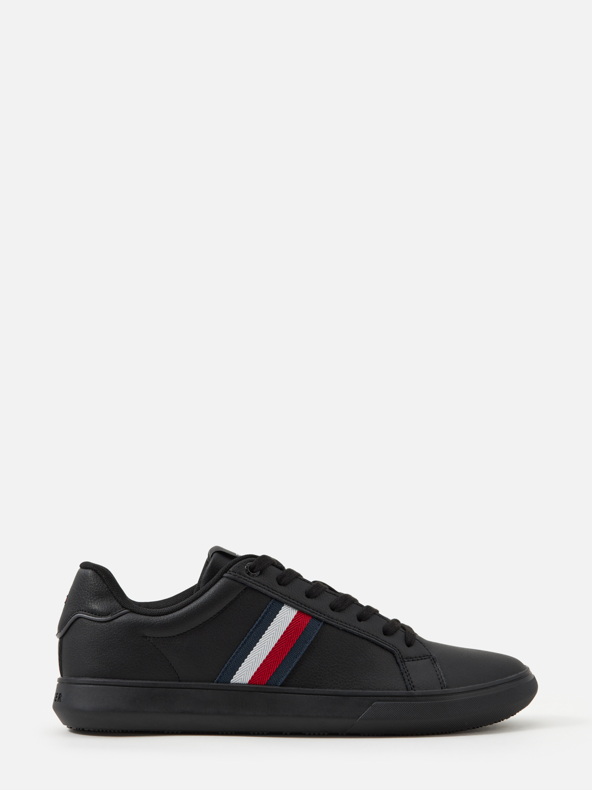 

Кеды мужские Tommy Hilfiger FM0FM04732 черные 43 EU, Черный, FM0FM04732