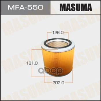

Фильтр Возд.Mazda Titan 1987 => Masuma арт. MFA550