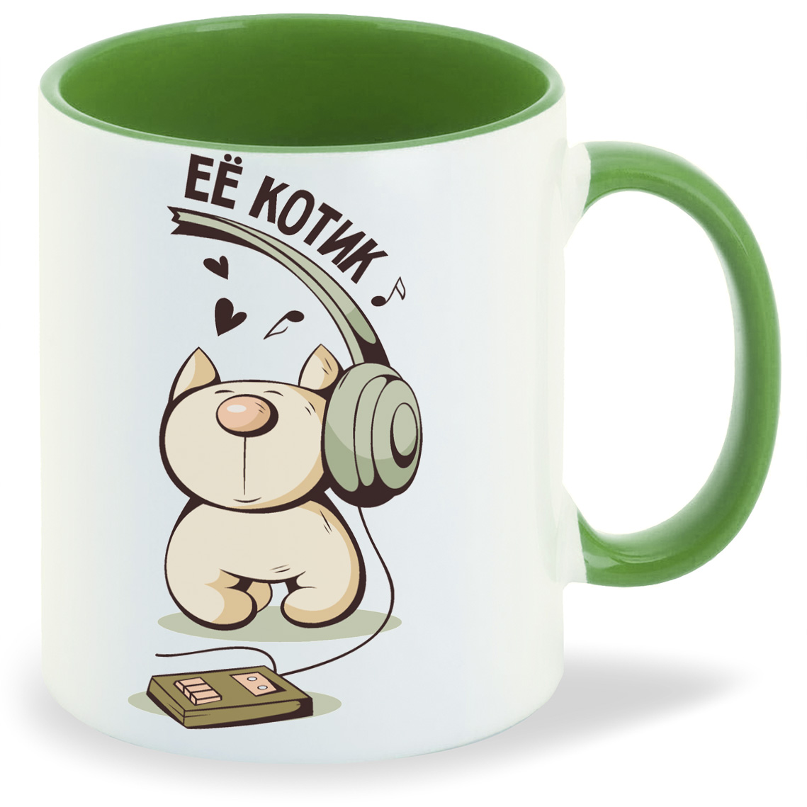 

Кружка CoolPodarok Её котик есть пара, Её котик есть пара