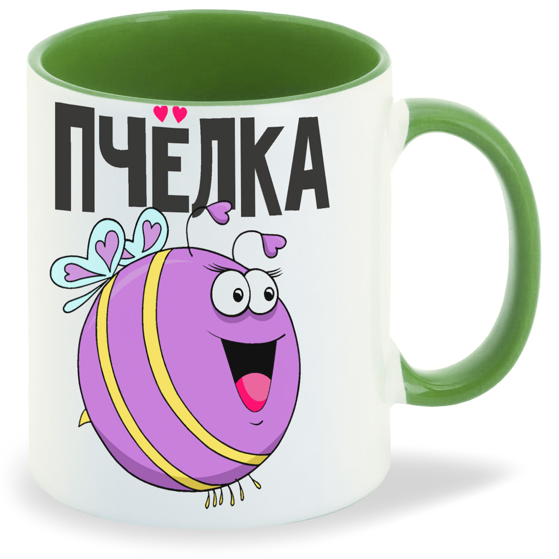 

Кружка CoolPodarok Пчелка есть пара, Пчелка есть пара