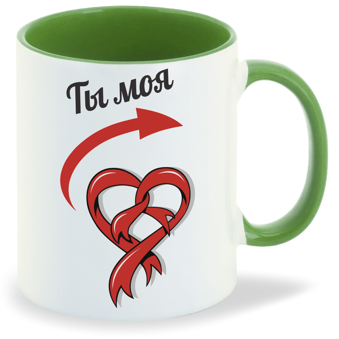 

Кружка CoolPodarok Ты моя есть пара, Ты моя есть пара