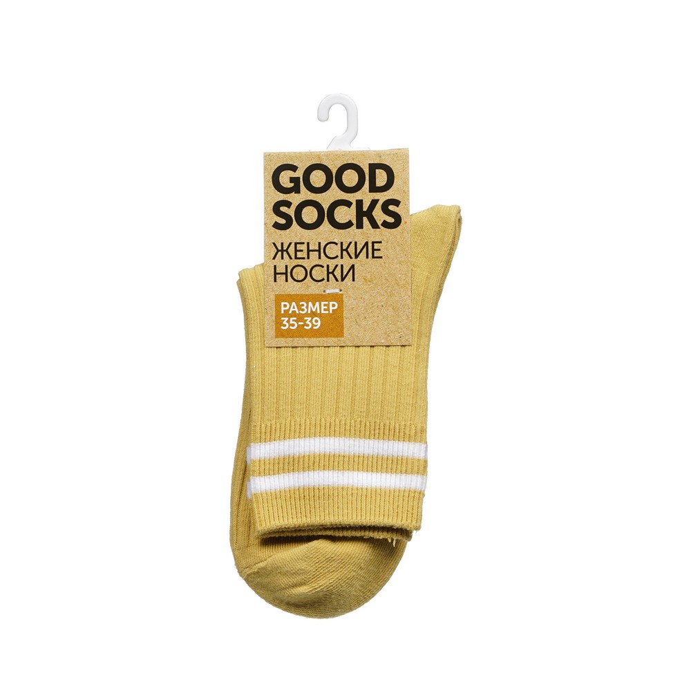 

Носки женские Good Socks GSLPo желтые 35-39, Желтый, GSLPo