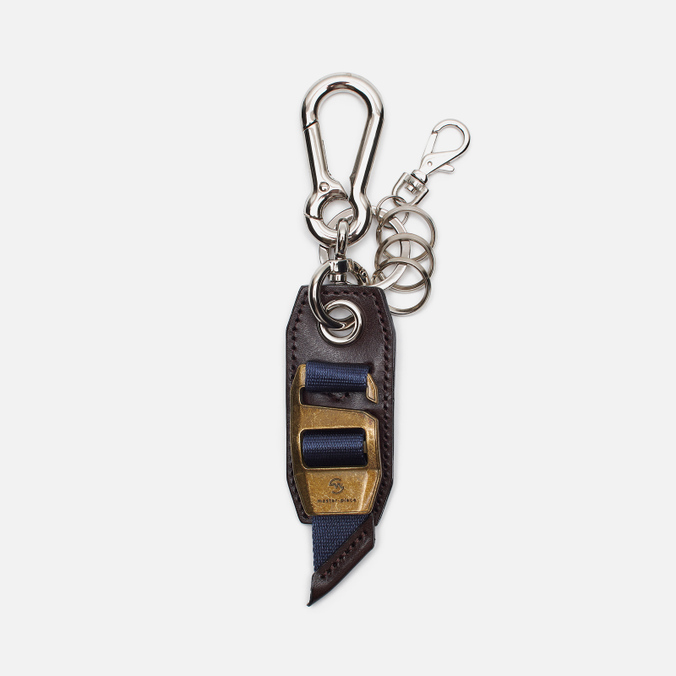 Ключница Master-piece Hook Buckle Key Ring коричневый, Размер ONE SIZE
