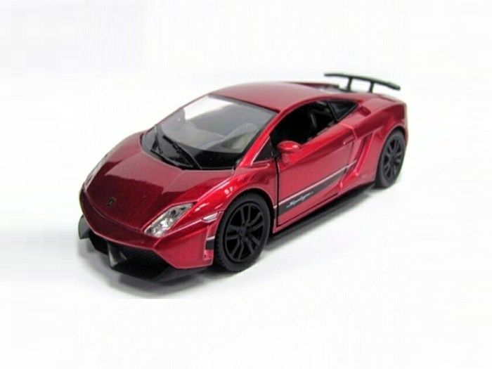 

Коллекционная модель Lamborghini Gallardo LP570-4 Superlegger Shinny metallic Red, 1:32
