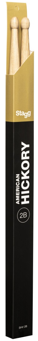 

Барабанные палочки 2B STAGG SHV2B Hickory, 888880010510