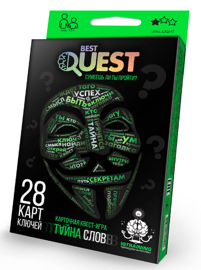 фото Квест-игра best quest "тайна слов" danko toys