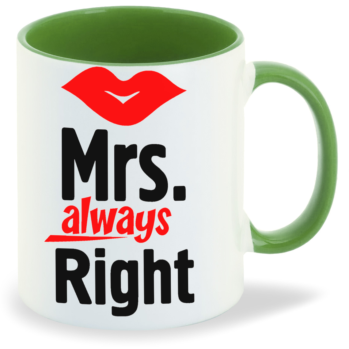 

Кружка CoolPodarok Mrs always right Миссис всегда права, Mrs always right Миссис всегда права