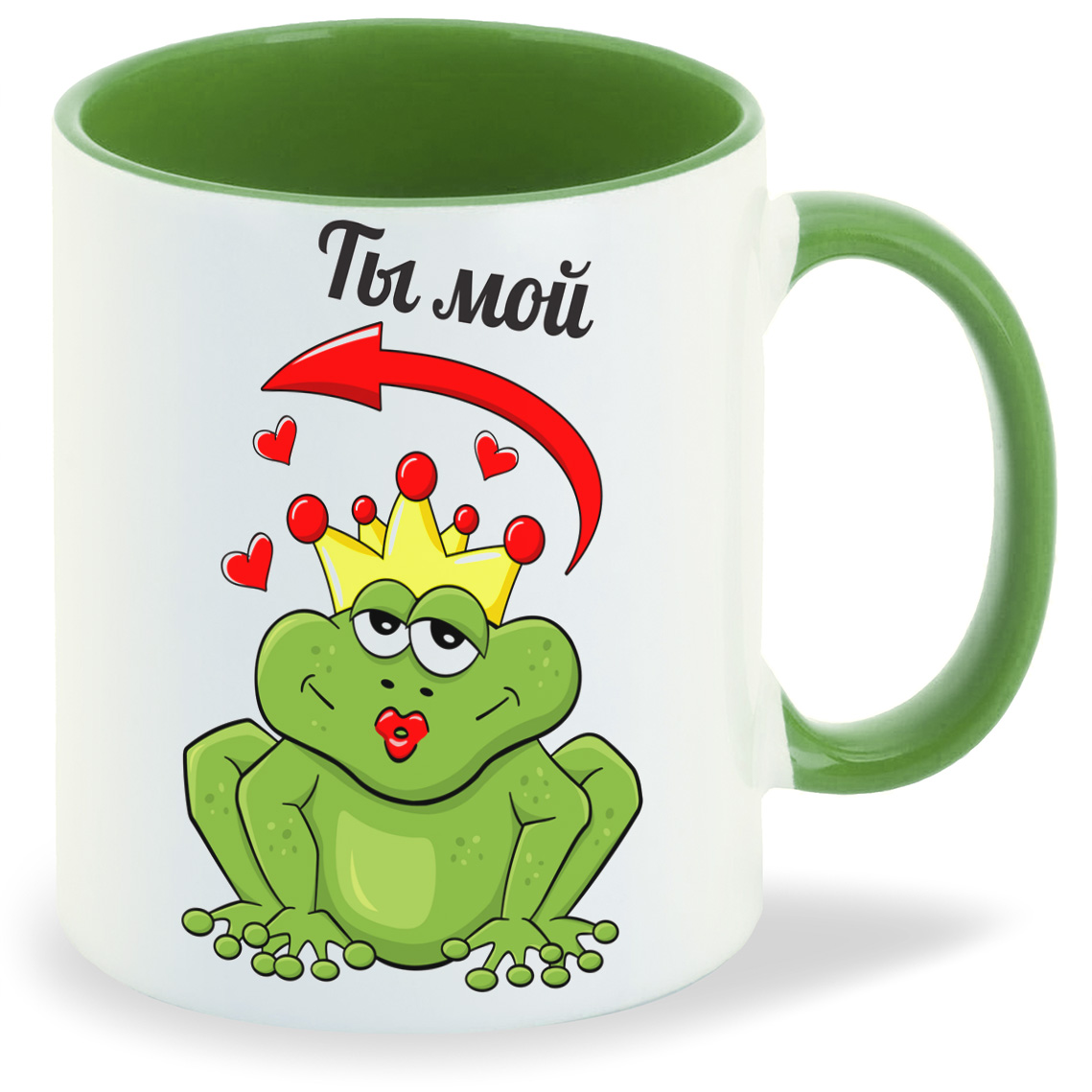 

Кружка CoolPodarok Ты моя лягушка, Ты моя лягушка