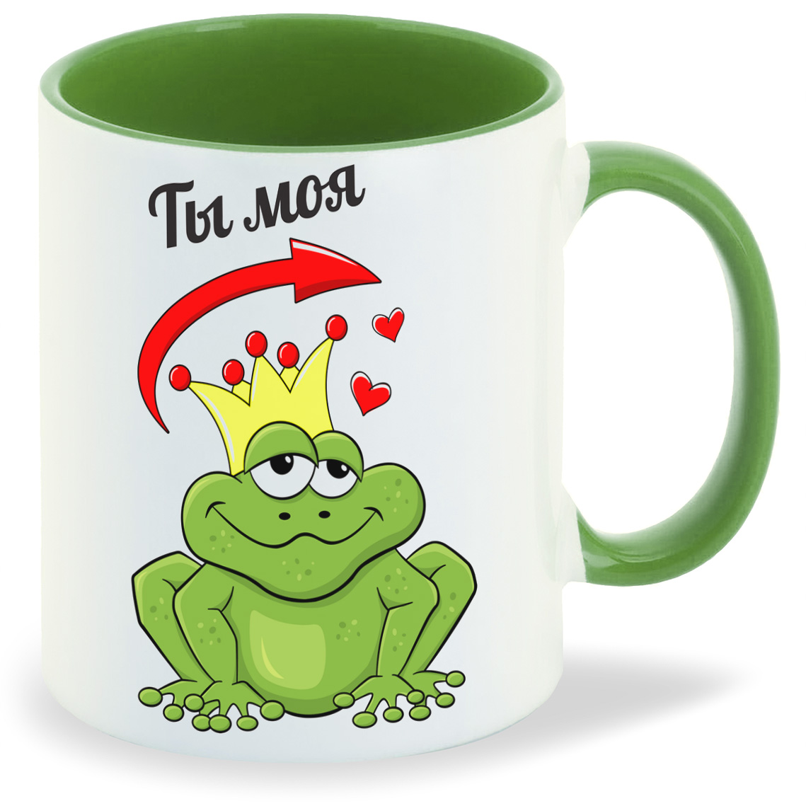 

Кружка CoolPodarok Ты моя лягушка, Ты моя лягушка