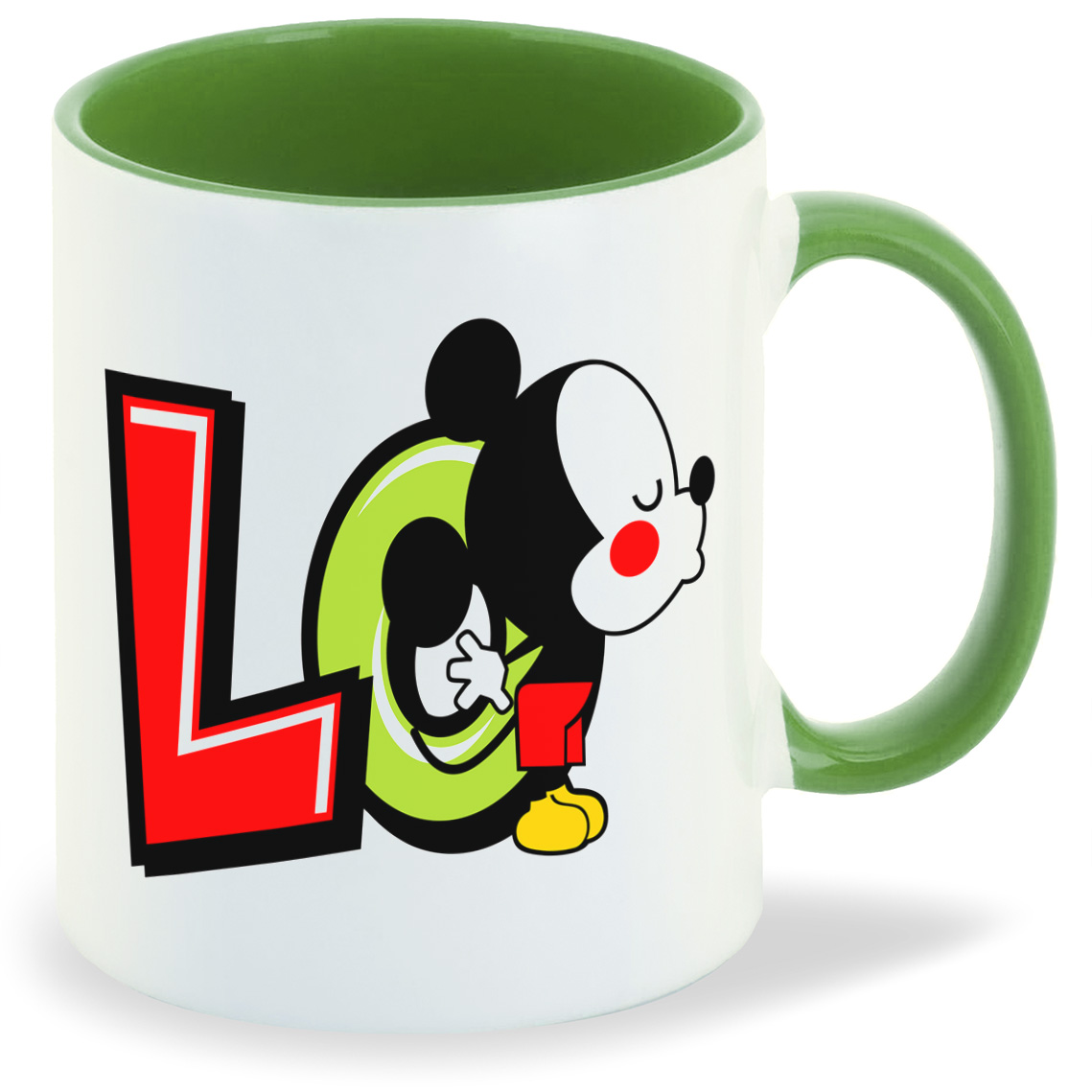 

Кружка CoolPodarok Lo Love любовь, Lo Love любовь