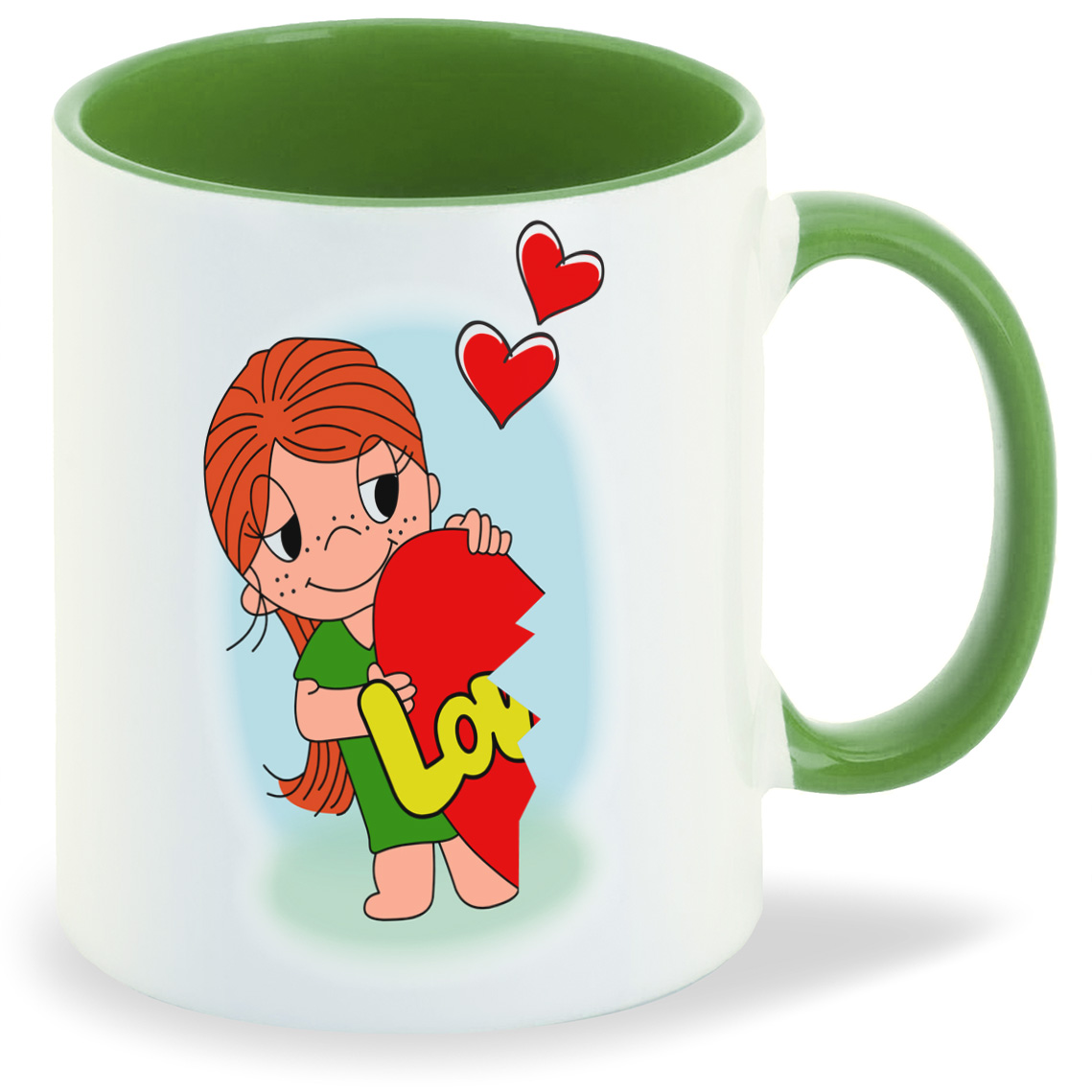 

Кружка CoolPodarok LO LOVE, LO LOVE
