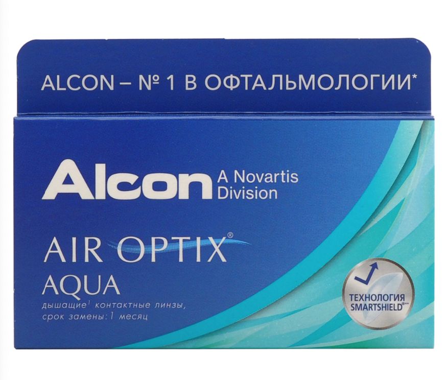 

Air Optix Aqua (6 линз) + ReNu 360 мл.(8.6, -10.00), Aqua 6 линз + ReNu