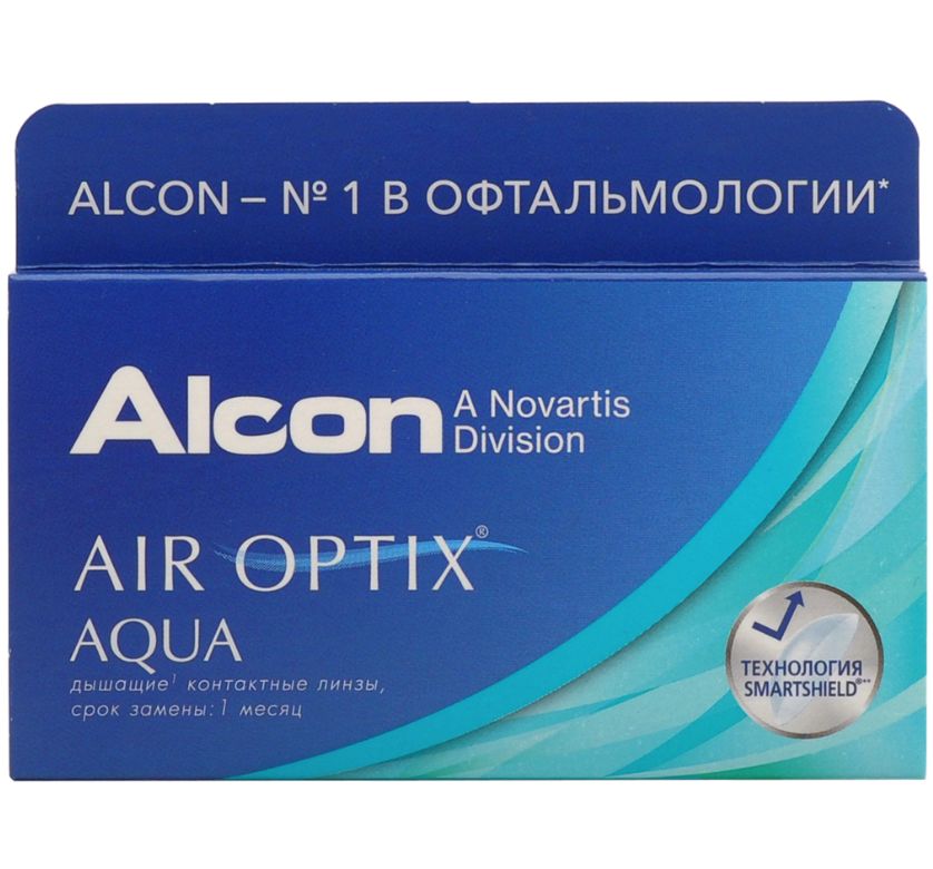 

Air Optix Aqua (6 линз) + ReNu 360 мл.(8.6, -3.00), Aqua 6 линз + ReNu