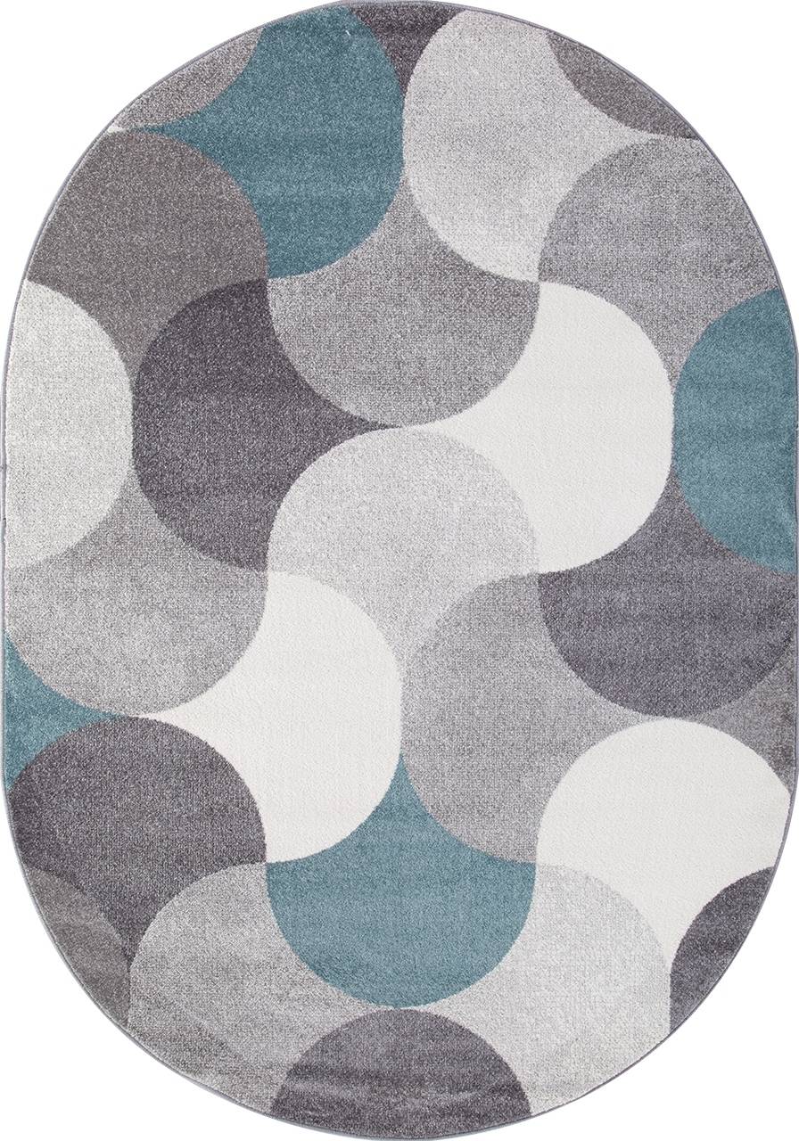 

Ковер SOFIT 2257 LIGHT GRAY Овал