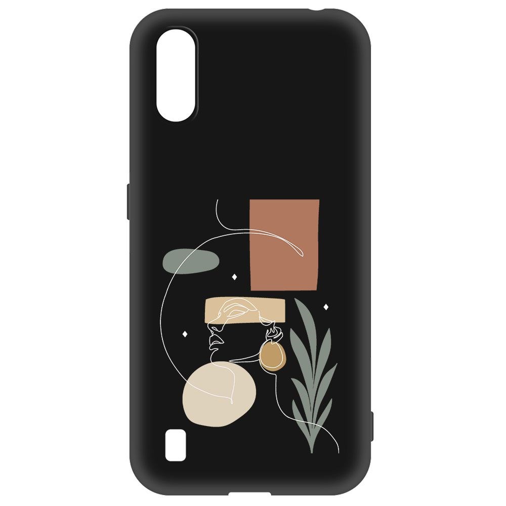 

Чехол-накладка Krutoff Soft Case Элегантность для Samsung Galaxy A01 (A015) черный