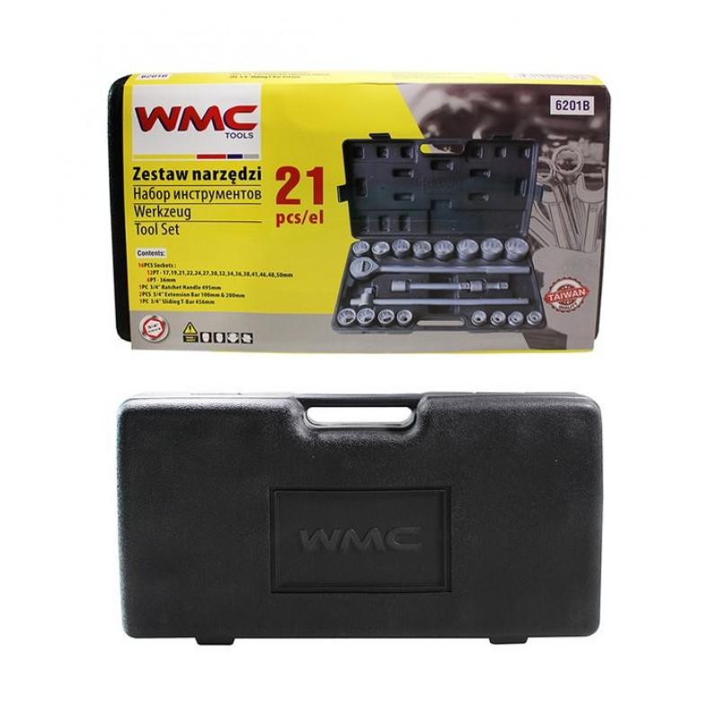 фото Набор инструментов wmc tools wmc-6201b 21пр 3/4'