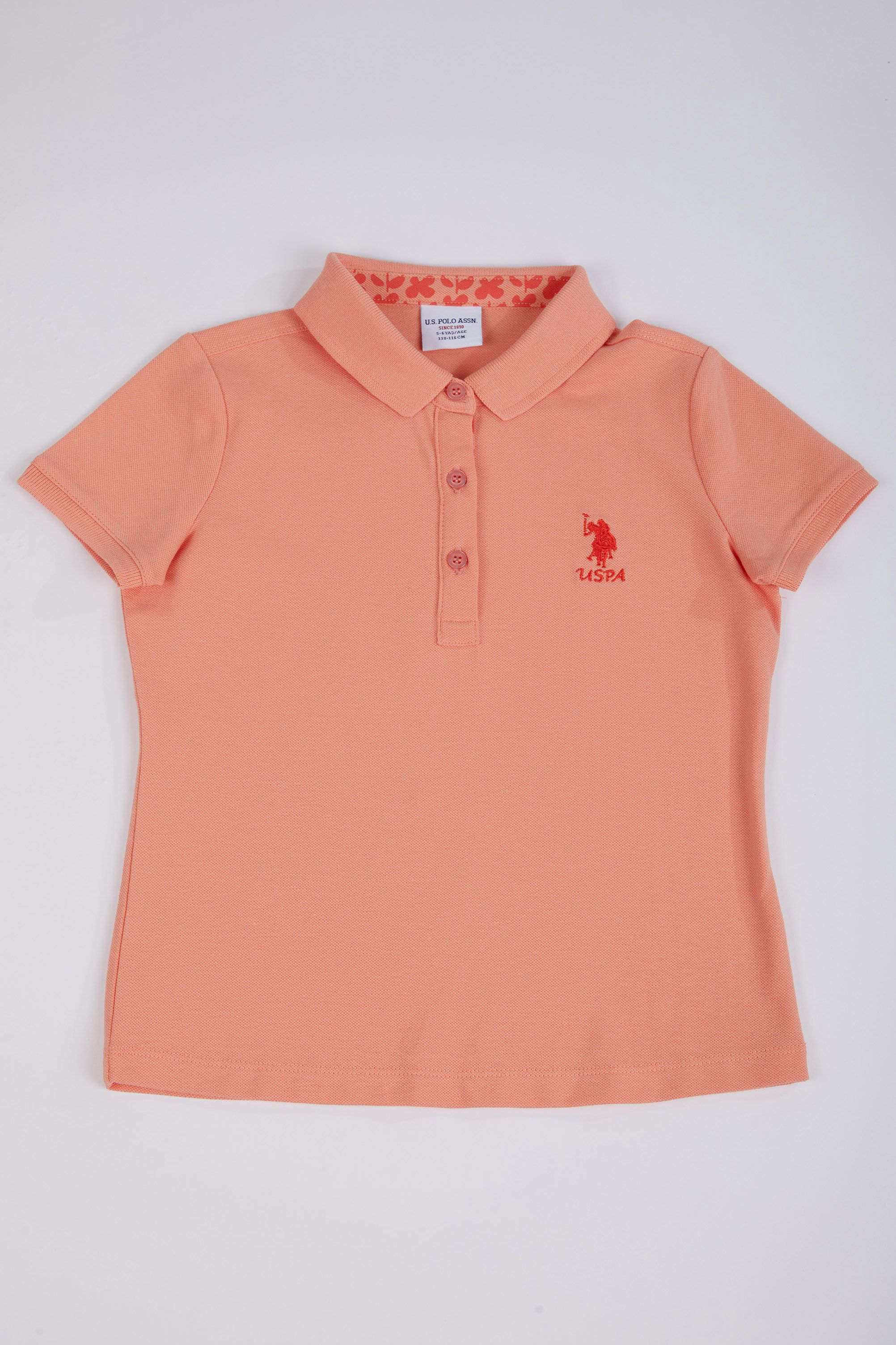 

Футболка детская US Polo Assn G084SZ0110TP01-IY024_VR047, персиковый, 116, Розовый, G084SZ0110TP01-IY024_VR047