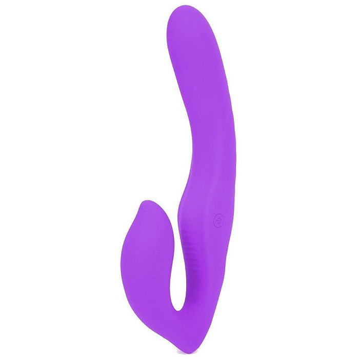 Фиолетовый безремневой страпон NAMI S-HANDE