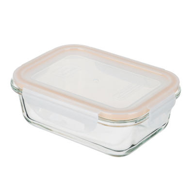 

BY COLLECTION Контейнер герметичный для продуктов 0,37л (15х11,5х5,5см), жаропрочное стекл, Прозрачный