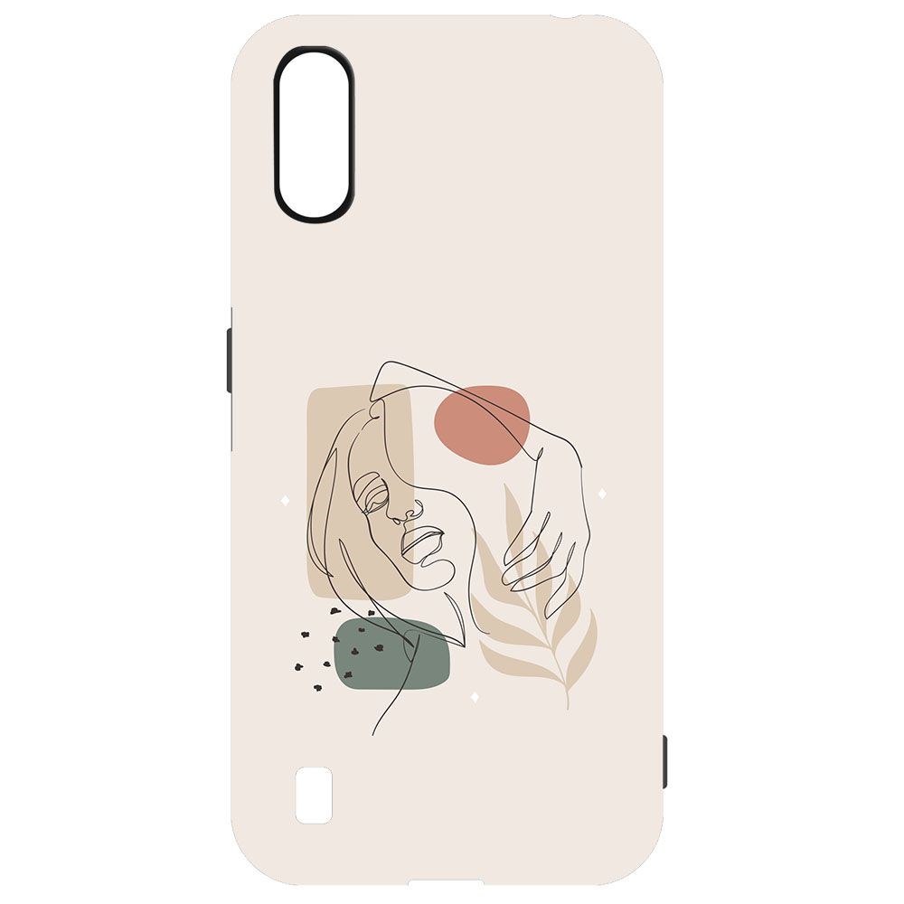 

Чехол-накладка Krutoff Soft Case Грациозность для Samsung Galaxy A01 (A015) черный