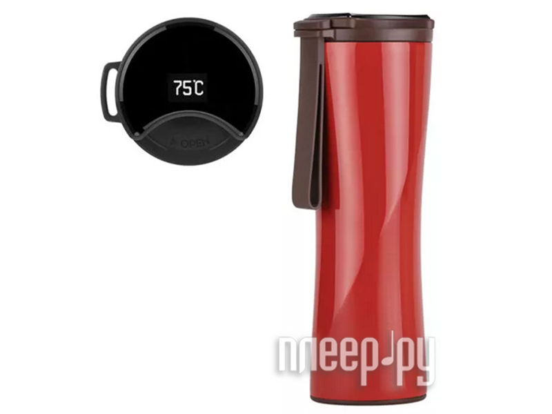 

Термокружка Xiaomi Kiss Kiss Fish Light Smart Insulation Cup 430ml Red