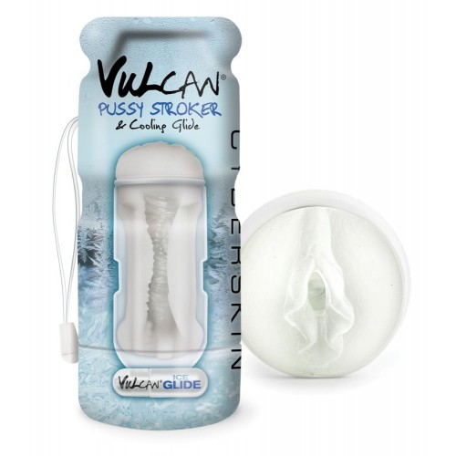 фото Мастурбатор-вагина cyberskin vulcan pussy stroker with cooling glide topco sales