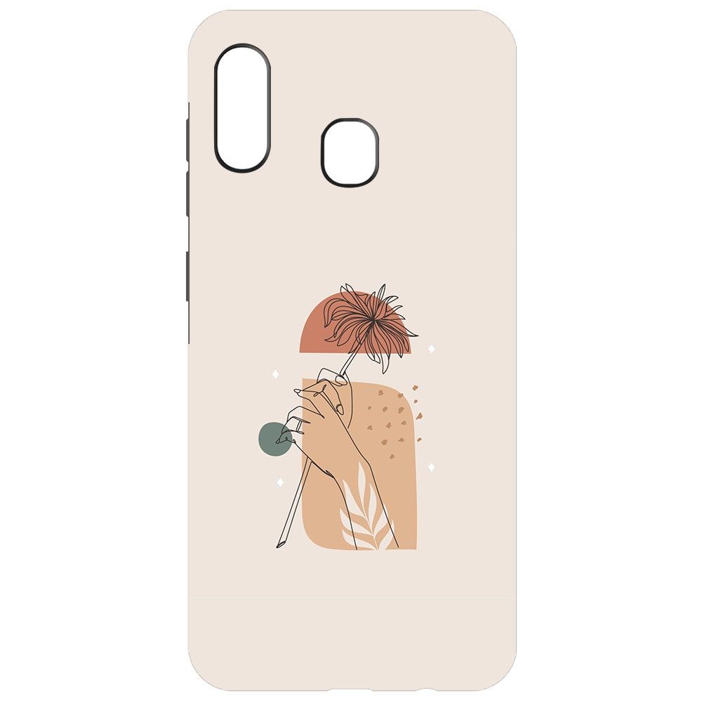 

Чехол-накладка Krutoff Soft Case Романтика для Samsung Galaxy A01 Core (A013) черный