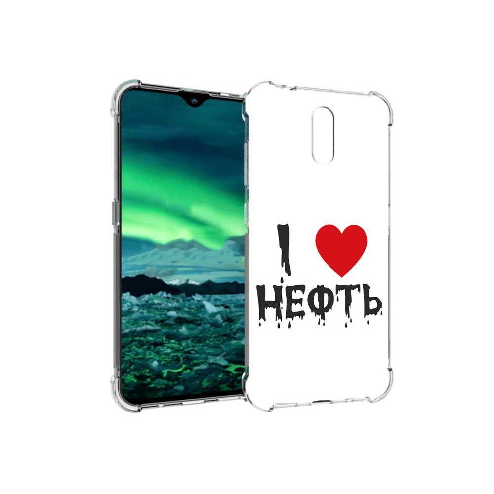 

Чехол MyPads Tocco для Nokia 2.3 нефть (PT142254.97.522), Прозрачный, Tocco