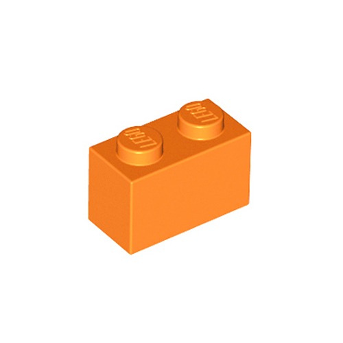 

Деталь LEGO 4121739 Кирпичик 1X2 оранжевый 50 шт.