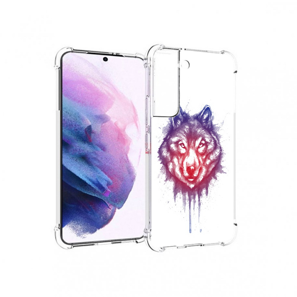 

Чехол MyPads Tocco для Samsung Galaxy S22 пушистый волк (PT194926.508.561), Прозрачный, Tocco