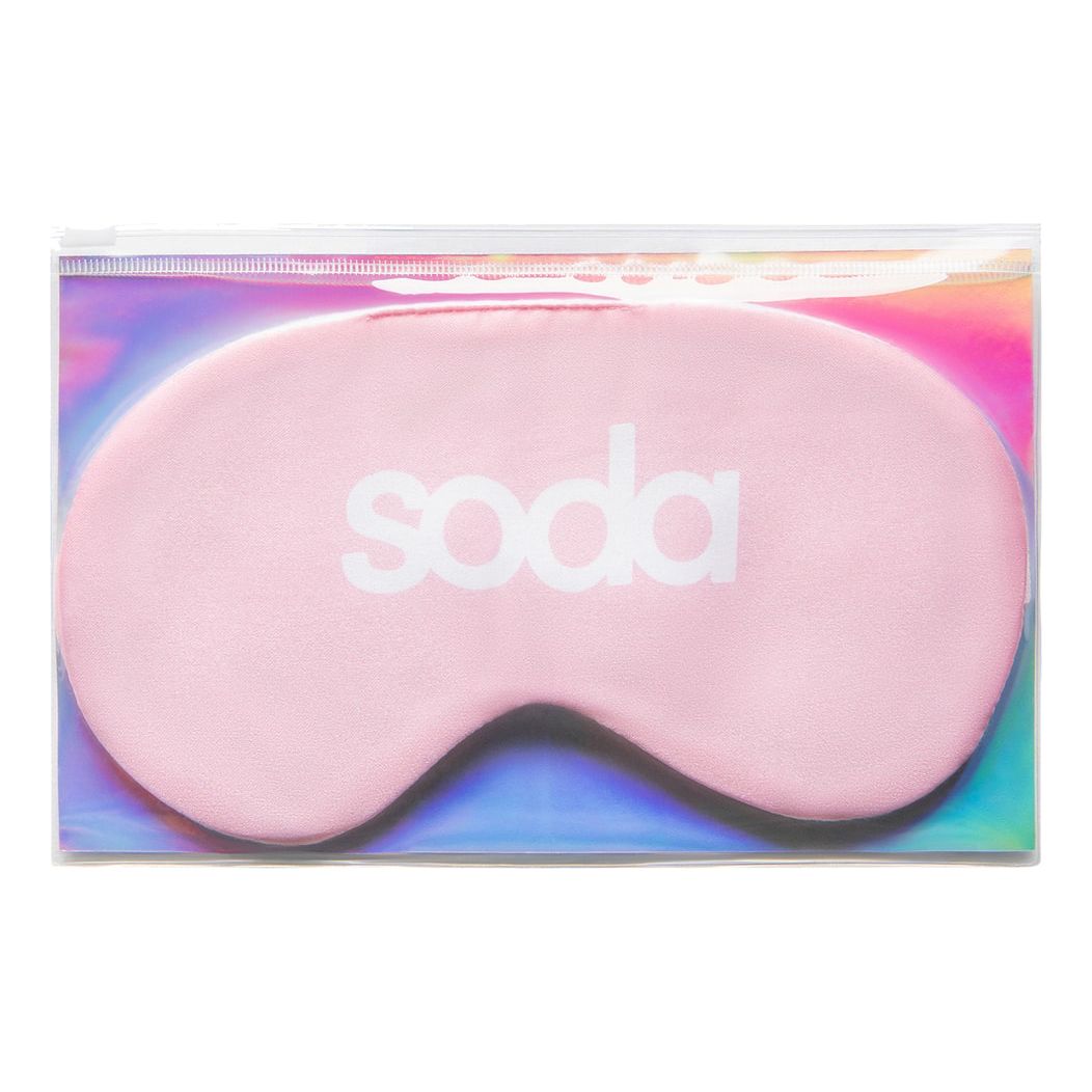 Маска для сна Soda Dreamingbeauty розовая