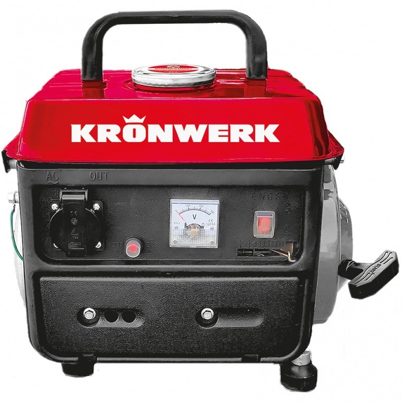 Генератор бензиновый KRONWERK LK-950 94667 0.8кВт 230 В 4л ручной старт стартер