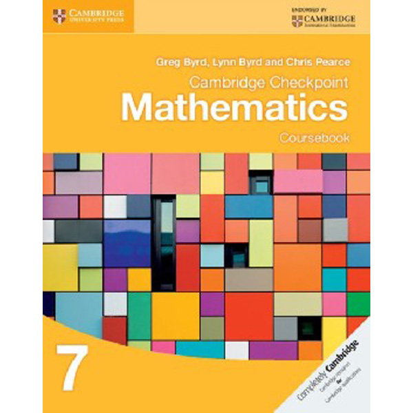 

Cambridge Checkpoint Mathematics Coursebook 7 / Byrd Greg