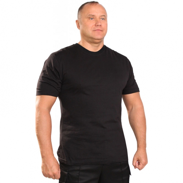 

Футболка мужская NoBrand Futb B черная 50 RU, Futb B