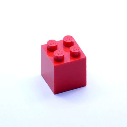 

Деталь LEGO 300321 Кирпичик 2X2 красный 50 шт.