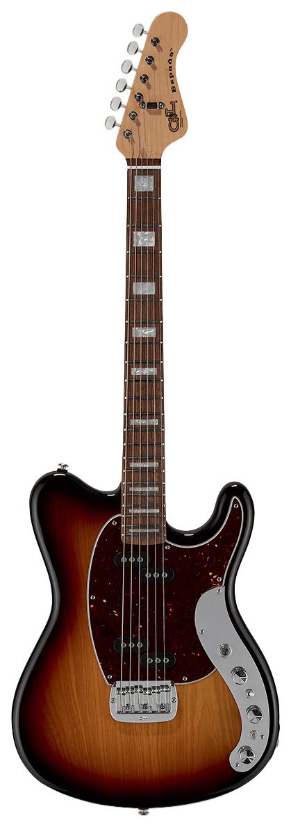 

Электрогитара G&L CLF Espada 3-Tone Sunburst CR с кейсом, CLF Espada 3-Tone Sunburst CR с кейсом