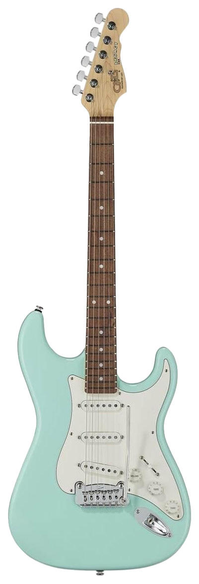 

Электрогитара G&L FD Legacy Surf Green CR с чехлом, FD Legacy Surf Green CR с чехлом