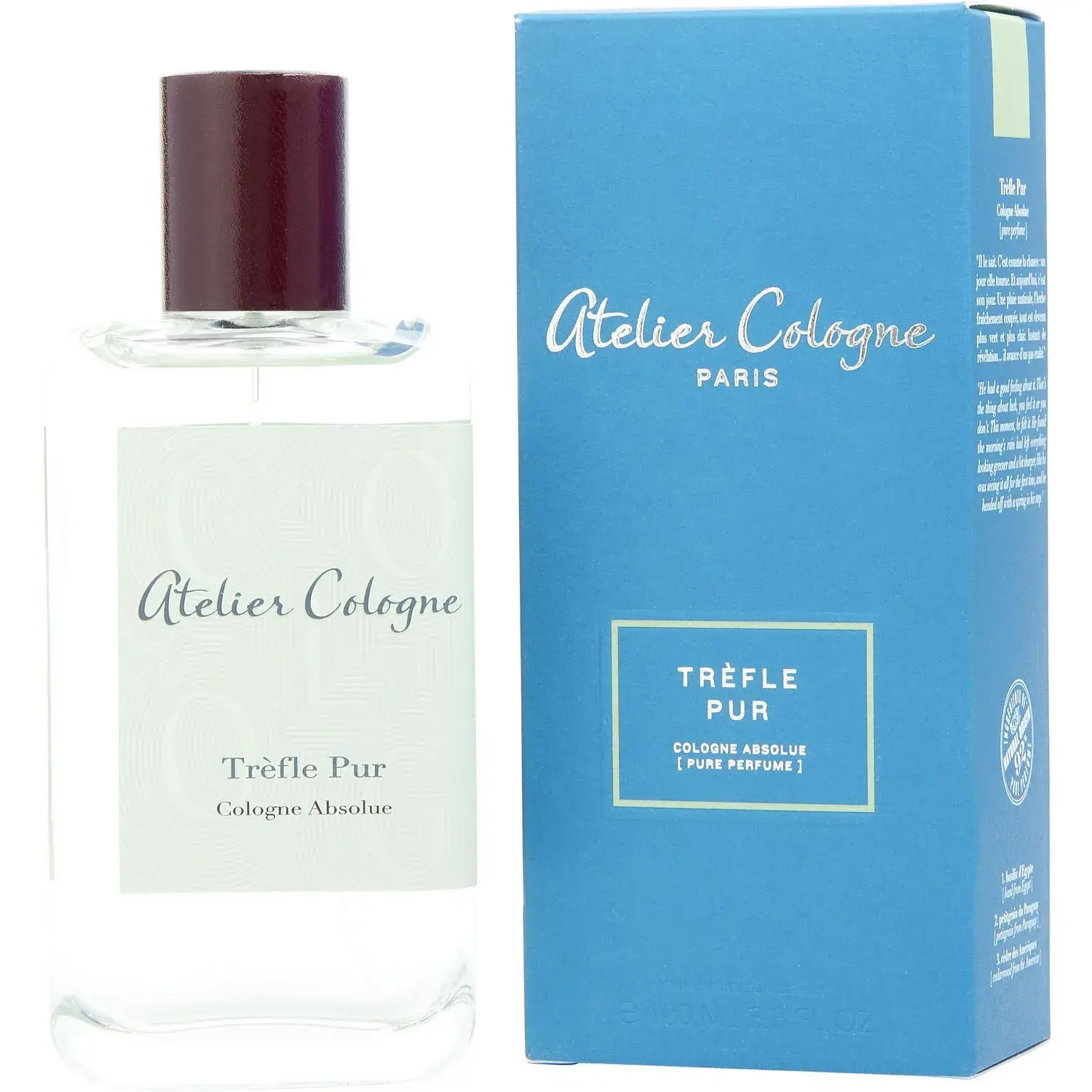 

Парфюмерная вода Atelier Cologne Trefle Pur женская 100 мл, Trefle Pur