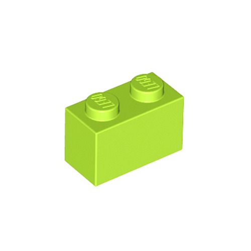 

Деталь LEGO 4164022 Кирпичик 1X2 салатовый 50 шт.