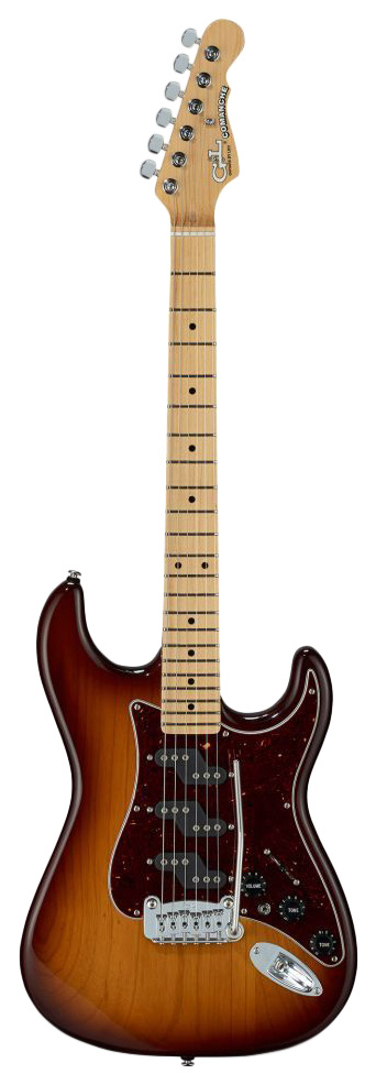 

Электрогитара G&L FD Comanche Old School Tobacco Sunburst MP с чехлом, FD Comanche Old School Tobacco Sunburst MP с чехлом