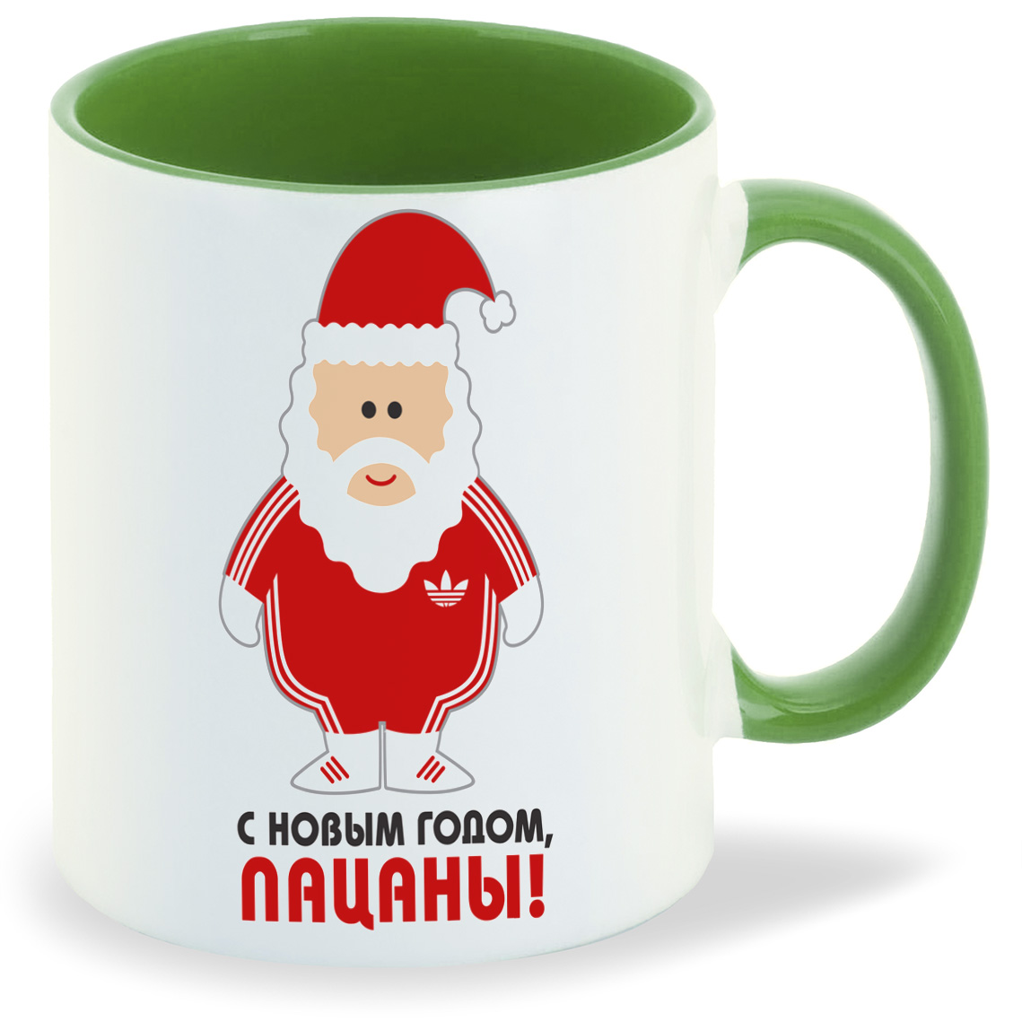 

Кружка CoolPodarok С новым годом пацаны новый год, С новым годом пацаны новый год