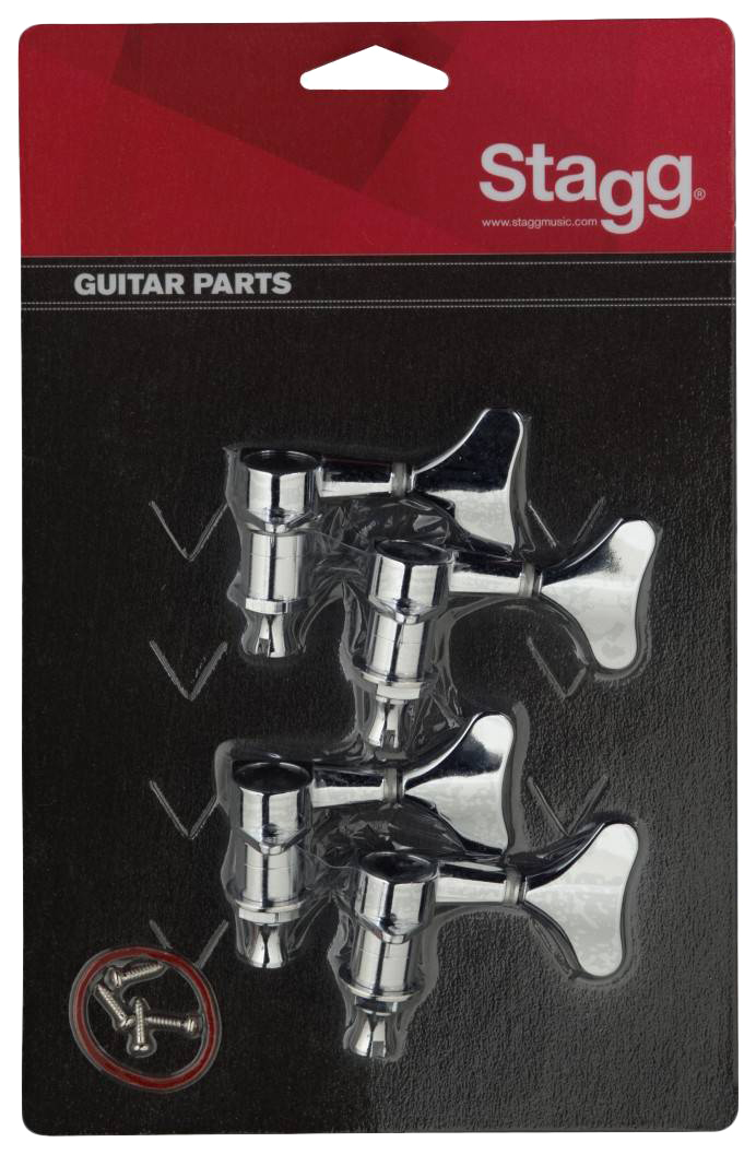 

Колки для бас гитары Stagg KG443CR, Хромированный, KG443CR