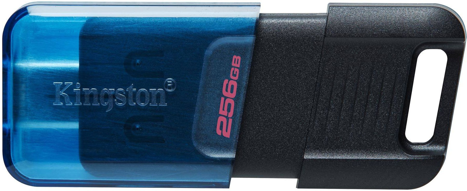 Флешка Kingston DataTraveler 80 M DT80M/256GB 256ГБ, USB3.2, черный