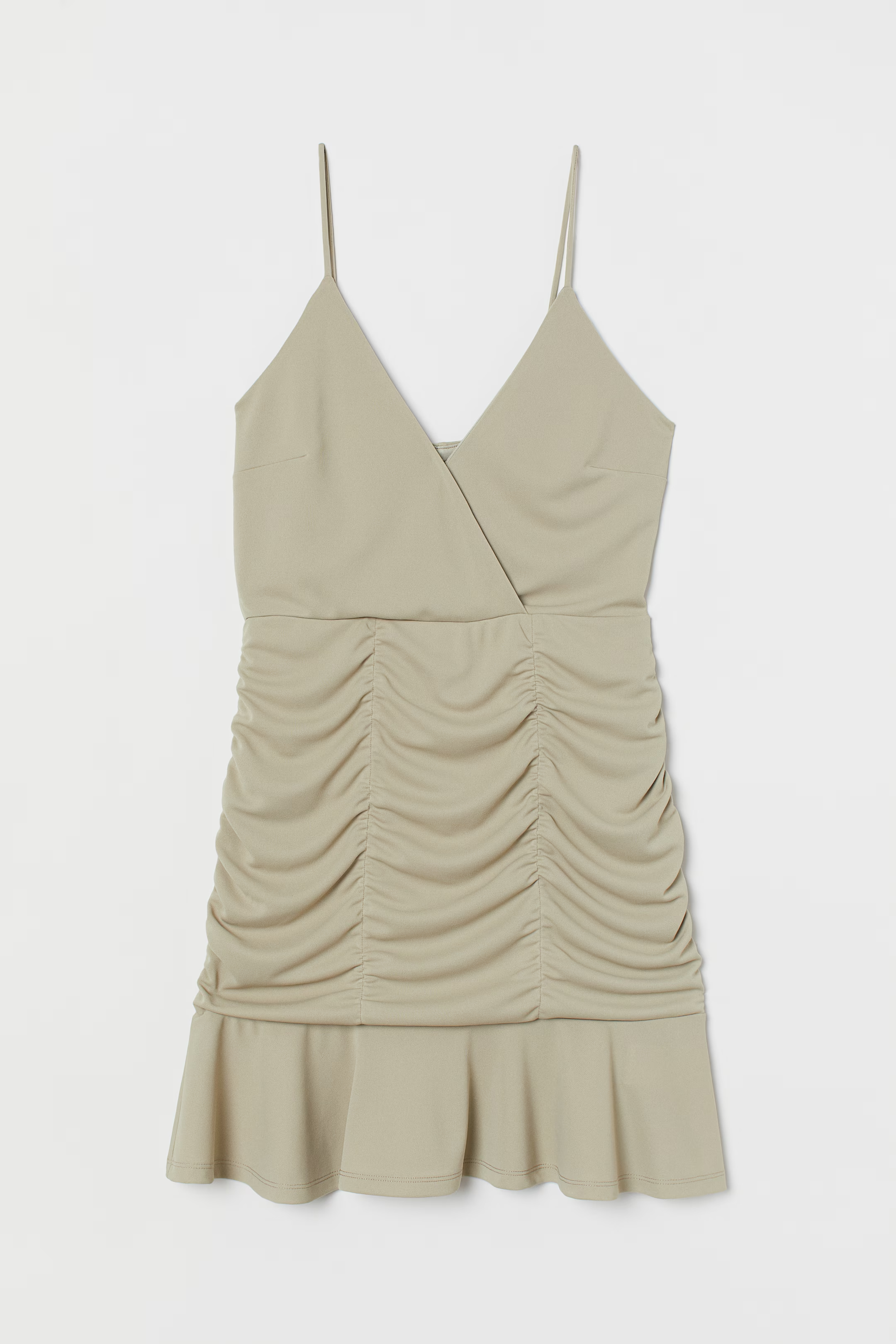 

Платье женское H&M 904357002 хаки M, 904357002