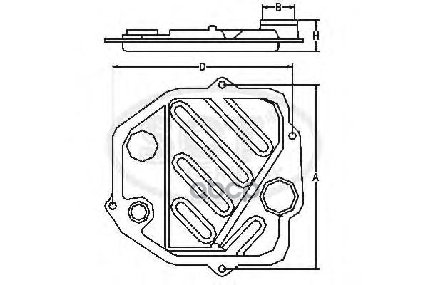 

Фильтр Акпп Sg1042 Bmw3 E46. 90. 5 E39. E60. X3 E83. X5 E53 00-07 SCT арт. SG 1042