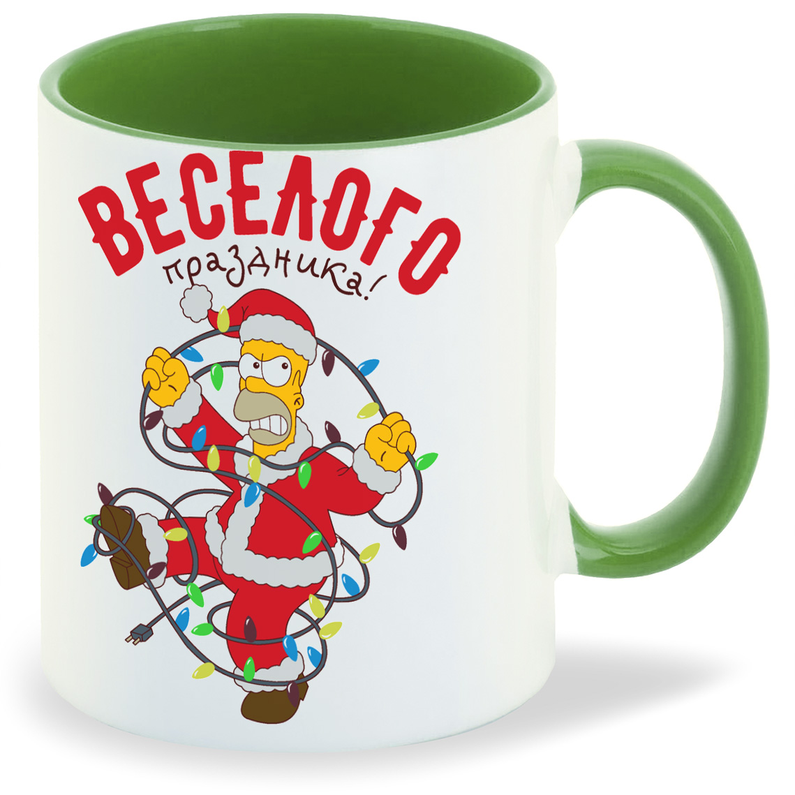 

Кружка CoolPodarok Веселого праздника новый год, Веселого праздника новый год