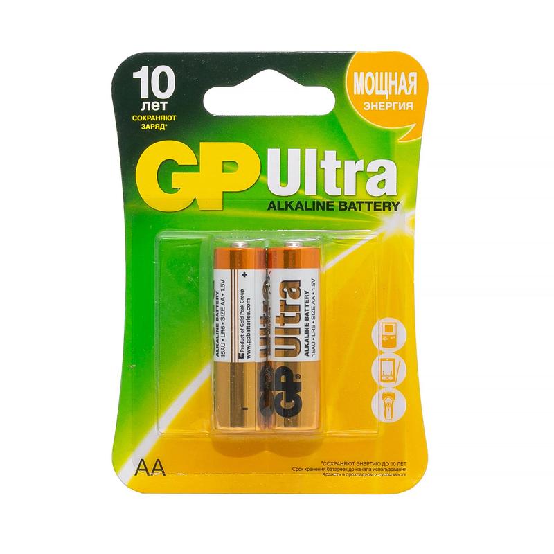 

Батарейка GP LR6 АА Ultra 2в1